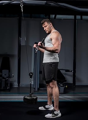 "Poleas para Bíceps, Espalda y Hombros en Casa | Sistema FitBeast Mydra Gym"