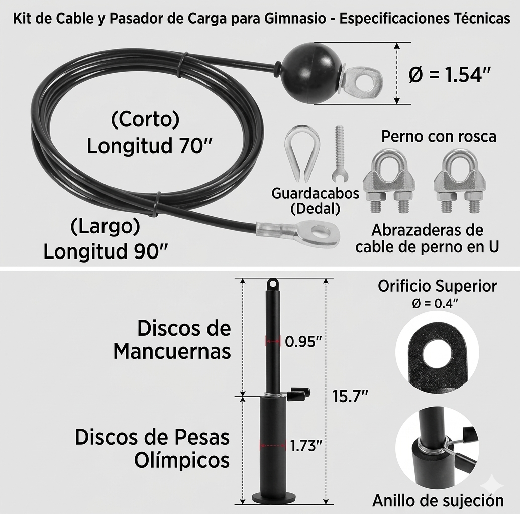 "Poleas para Bíceps, Espalda y Hombros en Casa | Sistema FitBeast Mydra Gym"